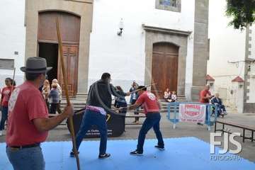 Los Llanos de Telde, en el día grande de sus fiestas patronales de 2019 (Foto Francisco Javier Santana)